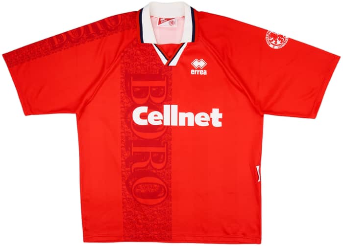 1996-97 Middlesbrough Home Shirt Juninho #10 - 8/10 - (XL)