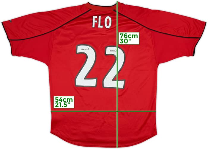 2000-01 Rangers Third Shirt Flo #22 - 4/10 - (L)