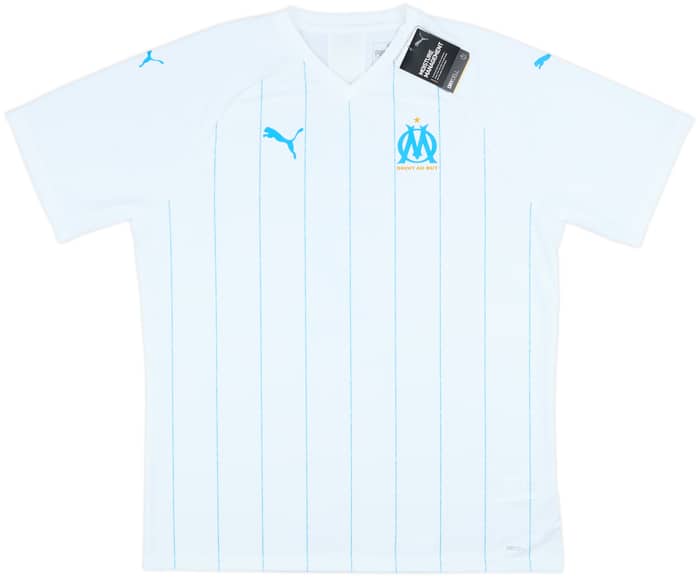 2019-20 Olympique Marseille Authentic Home Shirt Sakai #2 (XXL)
