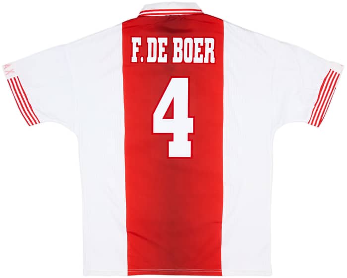 1997-98 Ajax Home Shirt F.De Boer #4 (L)