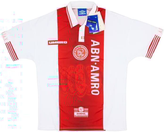 1997-98 Ajax Home Shirt F.De Boer #4 (L)
