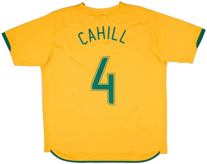 2006-08 Australia Home Shirt Cahill #4 - 7/10 - (XL)