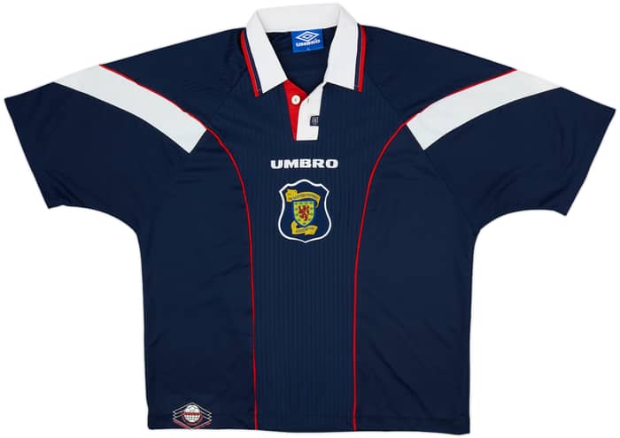 1996-98 Scotland Home Shirt - 8/10 - (XL)