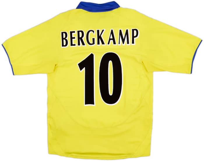2003-05 Arsenal Away Shirt Bergkamp #10 - 8/10 - (S)