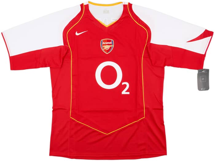 2004-05 Arsenal Home Shirt Henry #14 (L)