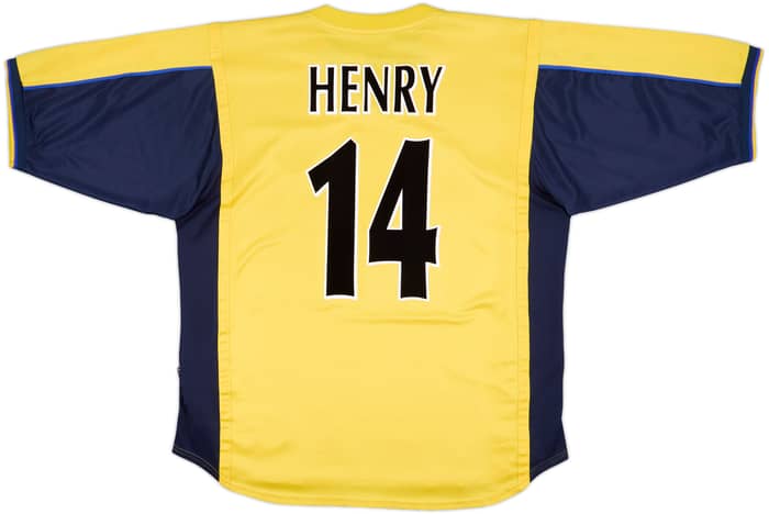1999-01 Arsenal Away Shirt Henry #14 - 8/10 - (XL)