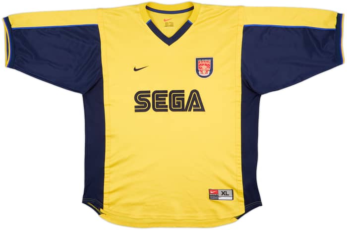 1999-01 Arsenal Away Shirt Henry #14 - 8/10 - (XL)
