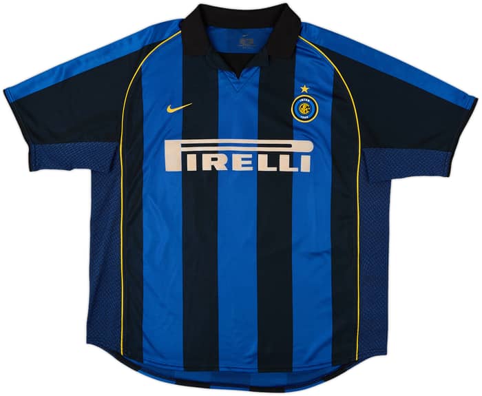 2001-02 Inter Milan Home Shirt Ronaldo #9 - 8/10 - (XL)