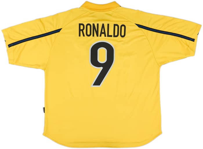 1999-00 Inter Milan Third Shirt Ronaldo #9 - 6/10 - (XL)