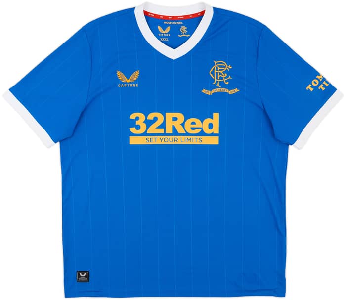 2021-22 Rangers Home Shirt - 8/10 - (3XL)