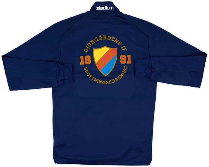 2017-18 Djurgarden adidas 1/4 Zip Training Top - 8/10 - (S)