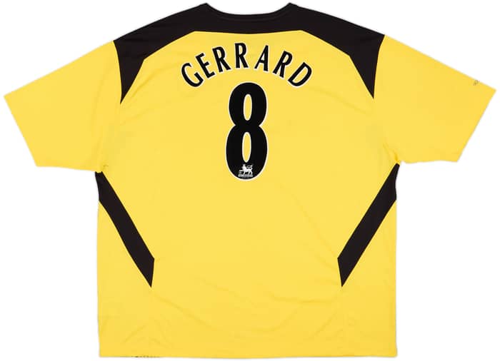 2004-06 Liverpool Away Shirt Gerrard #8 - 6/10 - (XXL)