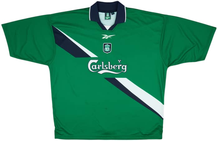 1999-00 Liverpool Away Shirt Fowler #9 - 7/10 - (XL)