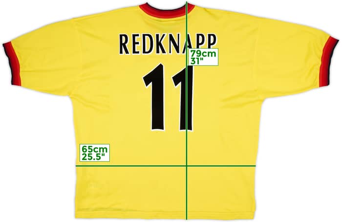 1997-99 Liverpool Away Shirt Redknapp #11 - 8/10 - (XXL)