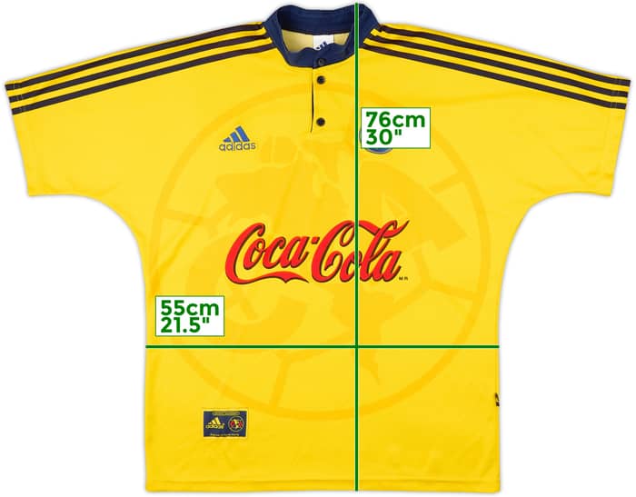 1996-98 Club America Home Shirt - 9/10 - (M)