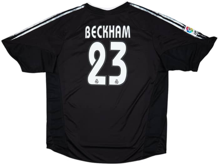 2004-05 Real Madrid Away Shirt Beckham #23 - 5/10 - (XXL)