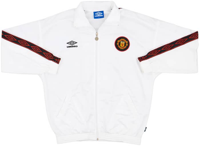 1996-97 Manchester United Umbro Track Jacket - 8/10 - (S)