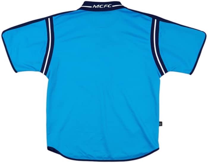 2002-03 Manchester City Home Shirt - 8/10 - (M.Boys)