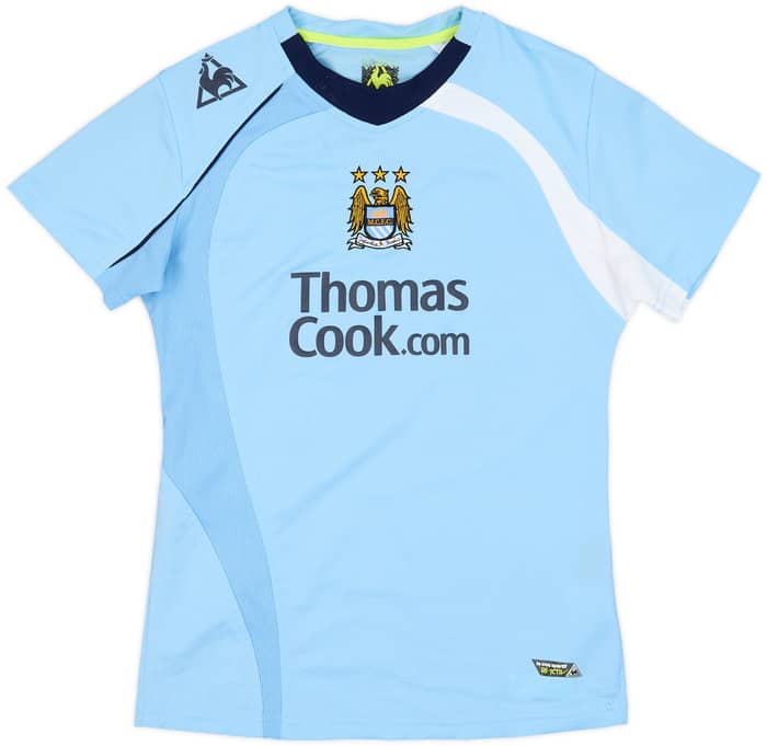 2008-09 Manchester City Home Shirt Dunne #22 - 5/10 - (Women's M)