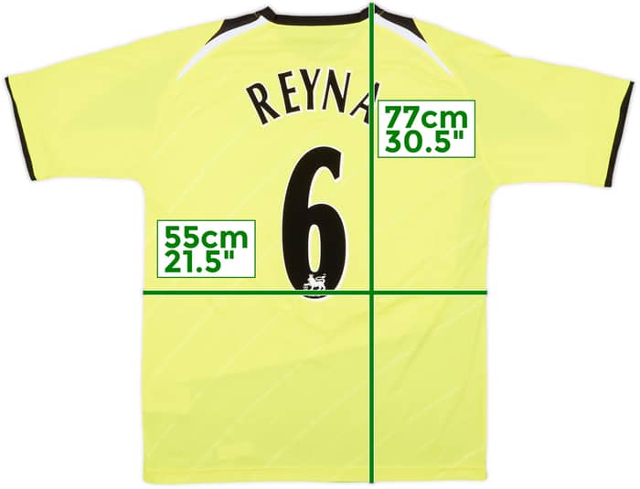 2005-06 Manchester City Third Shirt Reyna #6 - 6/10 - (L)