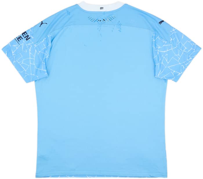 2020-21 Manchester City Authentic Home Shirt - 5/10 - (XL)
