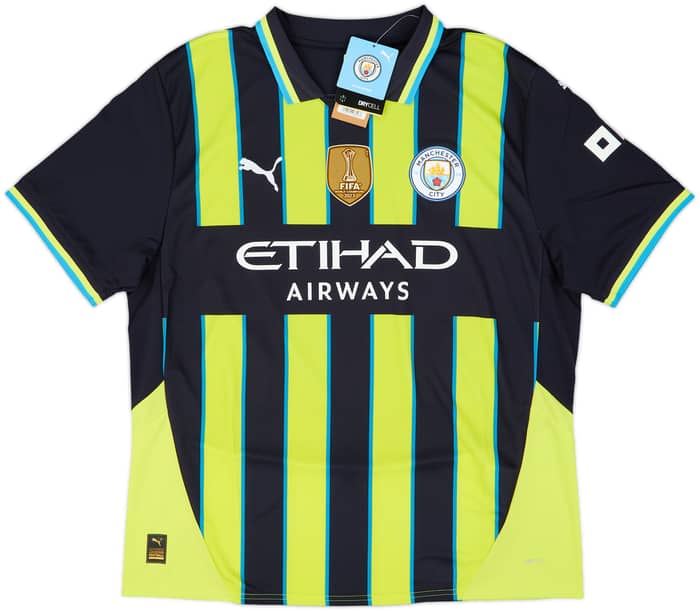 2024-25 Manchester City Away Shirt Haaland #9 (XL)