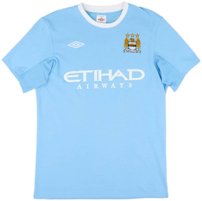 2009-10 Manchester City Home Shirt Wright-Phillips #8 - 8/10 - (M)