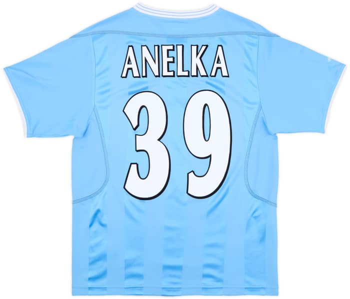 2003-04 Manchester City Home Shirt Anelka #39 - 8/10 - (XS)
