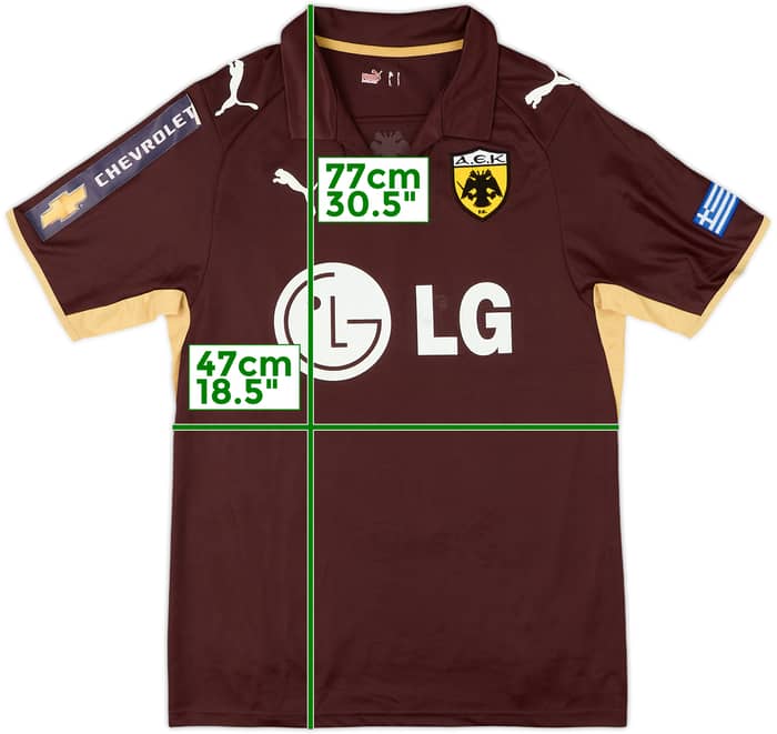2008-09 AEK Athens Third Shirt - 6/10 - (M)