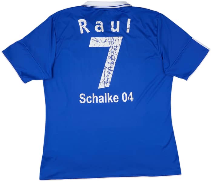 2010-12 Schalke Home Shirt Raul #7 - 4/10 - (XL)