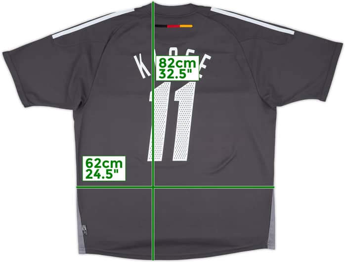 2002-04 Germany Away Shirt Klose #11 - 10/10 - (XL)