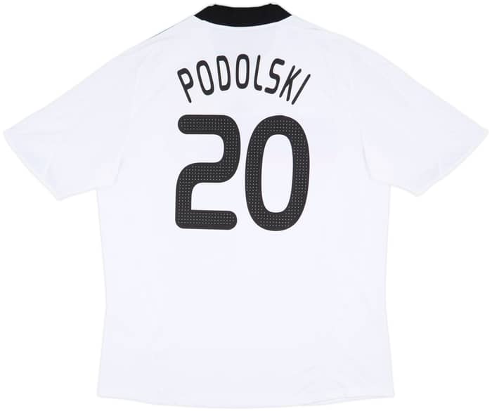 2008-09 Germany Home Shirt Podolski #20 - 5/10 - (XXL)