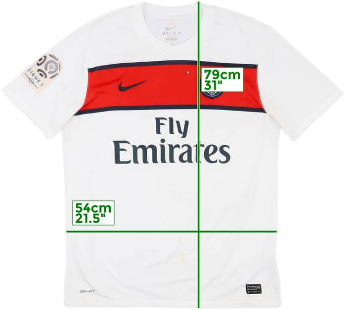 2011-12 Paris Saint-Germain Away Shirt - 4/10 - (L)