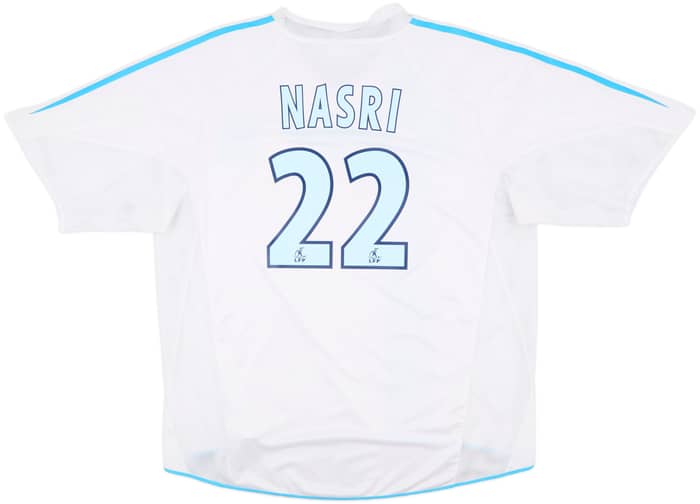 2004-05 Olympique Marseille Home Shirt Nasri #22 - 7/10 - (XXL)
