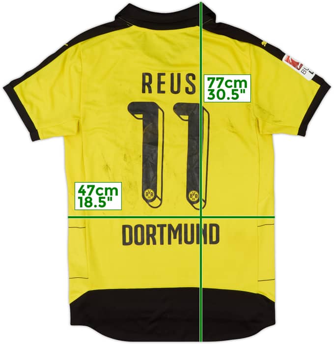 2015-16 Borussia Dortmund Home Shirt Reus #11 - 5/10 - (S)