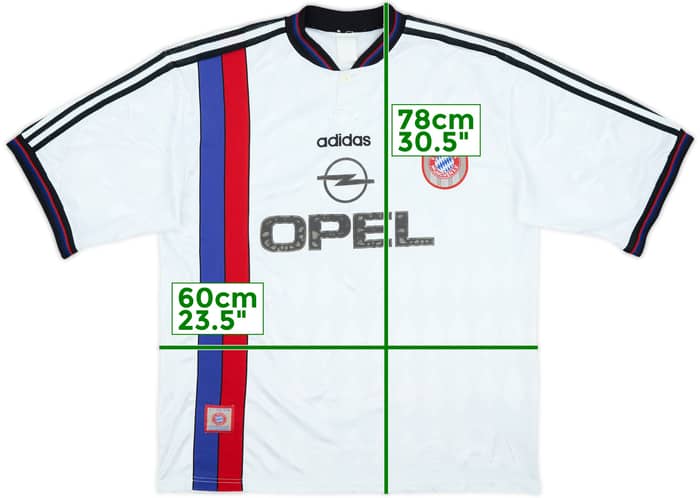 1996-98 Bayern Munich Away Shirt - 5/10 - (XL)