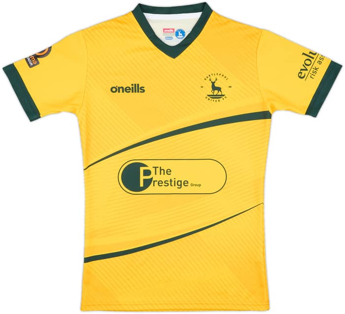 2020-21 Hartlepool Match Issue Signed Away Shirt Francis-Angol #26