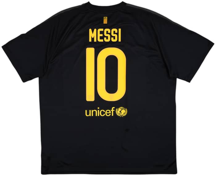 2011-12 Barcelona Basic Away Shirt Messi #10 - 10/10 - (XXL)