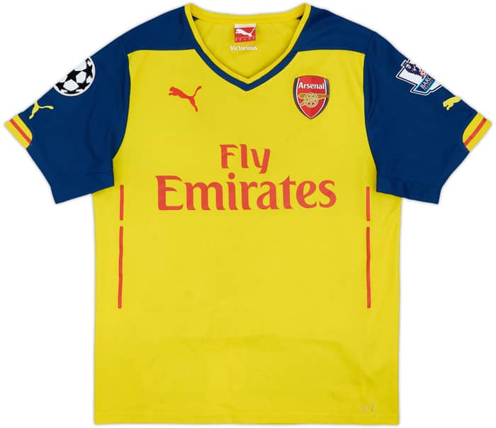 2014-15 Arsenal Away Shirt - 4/10 - (M)
