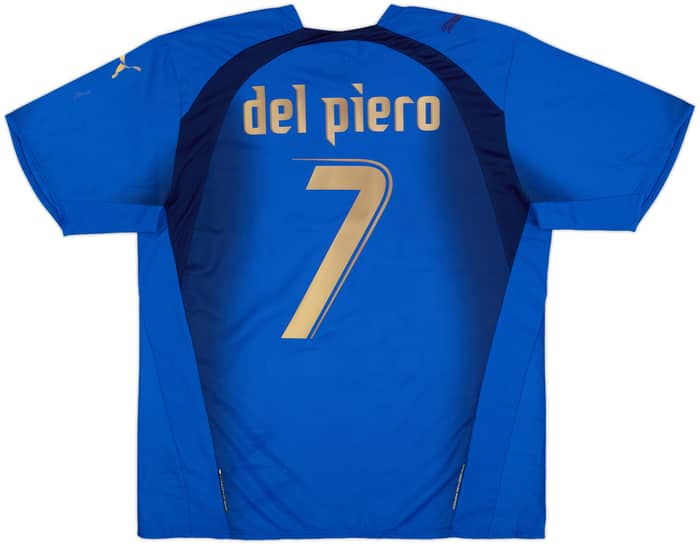 2006 Italy Home Shirt Del Piero #7 - 5/10 - (XL)