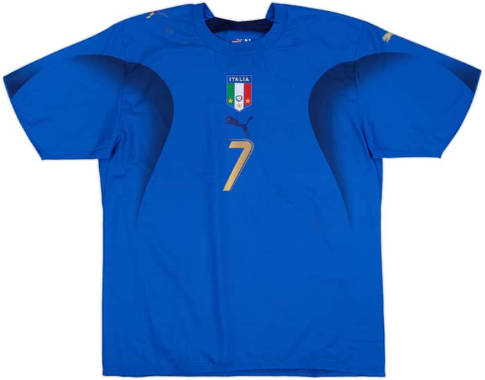 2006 Italy Home Shirt Del Piero #7 - 5/10 - (XL)