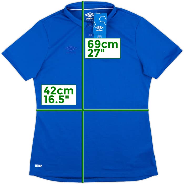 2017-18 Everton Anniversary Home Shirt (Women's M)