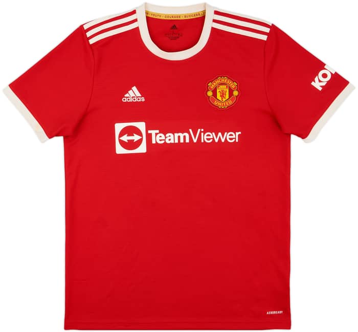 2021-22 Manchester United Home Shirt Ronaldo #7 - 7/10 - (L)