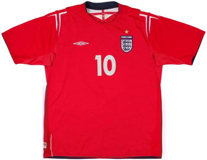 2004-06 England Away Shirt Owen #10 - 6/10 - (XL)
