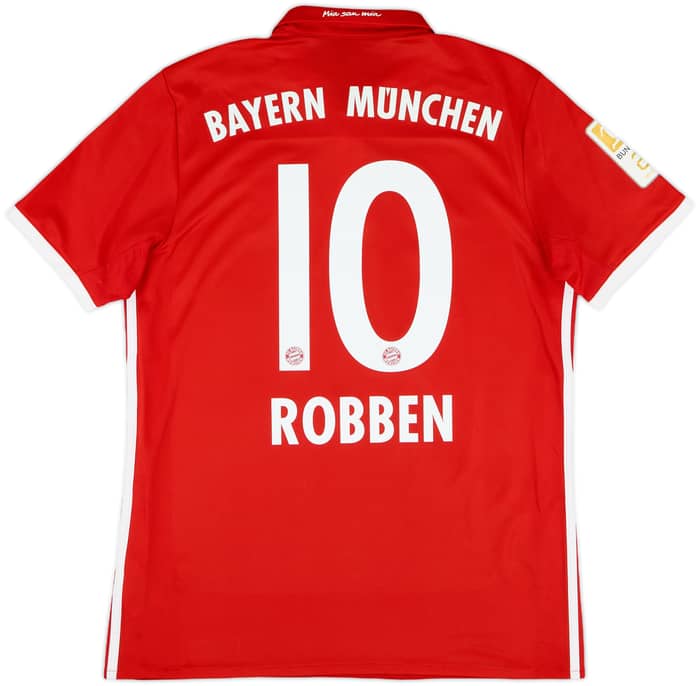 2016-17 Bayern Munich Home Shirt Robben #10 - 8/10 - (M)