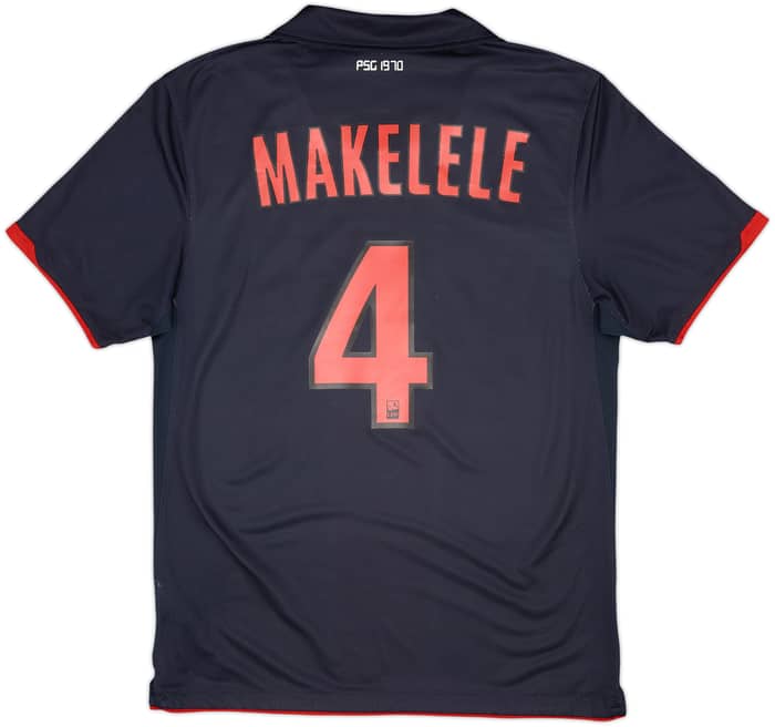 2010-11 Paris Saint-Germain Away Shirt Makelele #4 - 8/10 - (M)