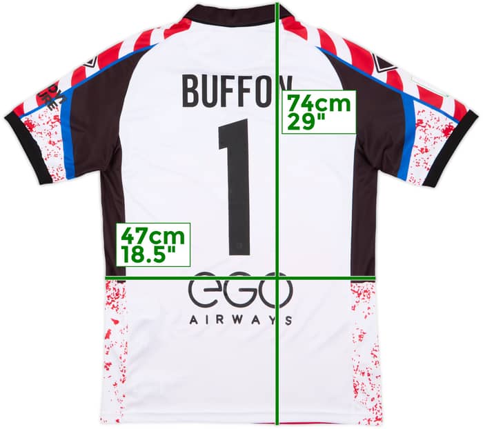 2021-22 Parma GK S/S Shirt Buffon #1 (L)