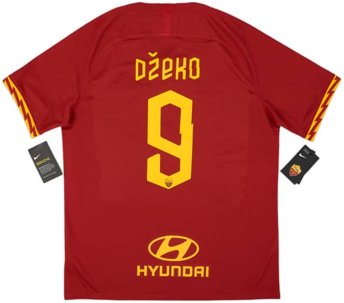 2019-20 Roma Home Shirt Dzeko #9 (L)