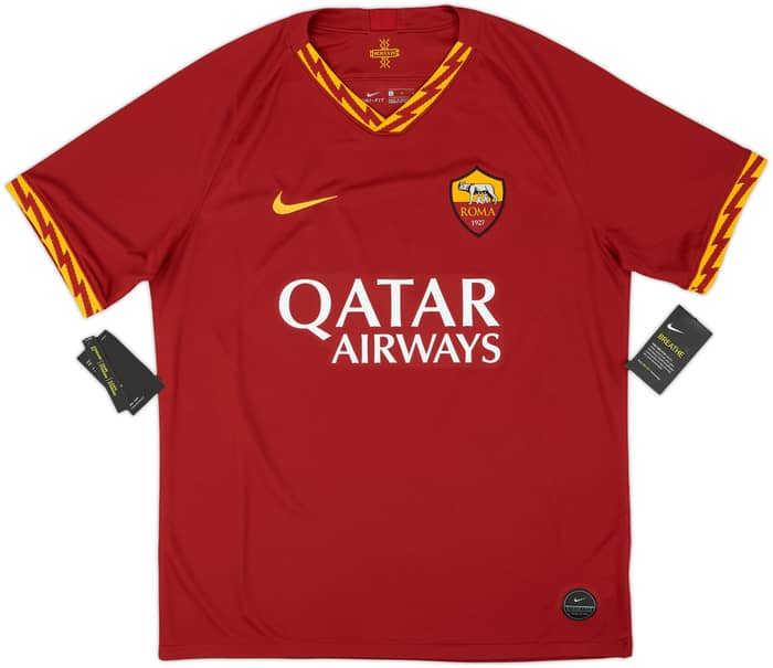 2019-20 Roma Home Shirt Dzeko #9 (L)