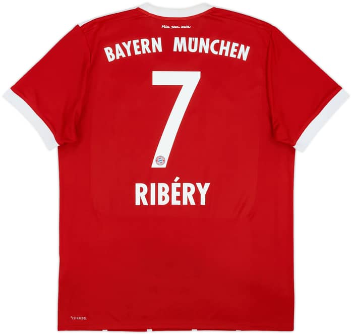 2017-18 Bayern Munich Home Shirt Ribery #7 - 5/10 - (L)